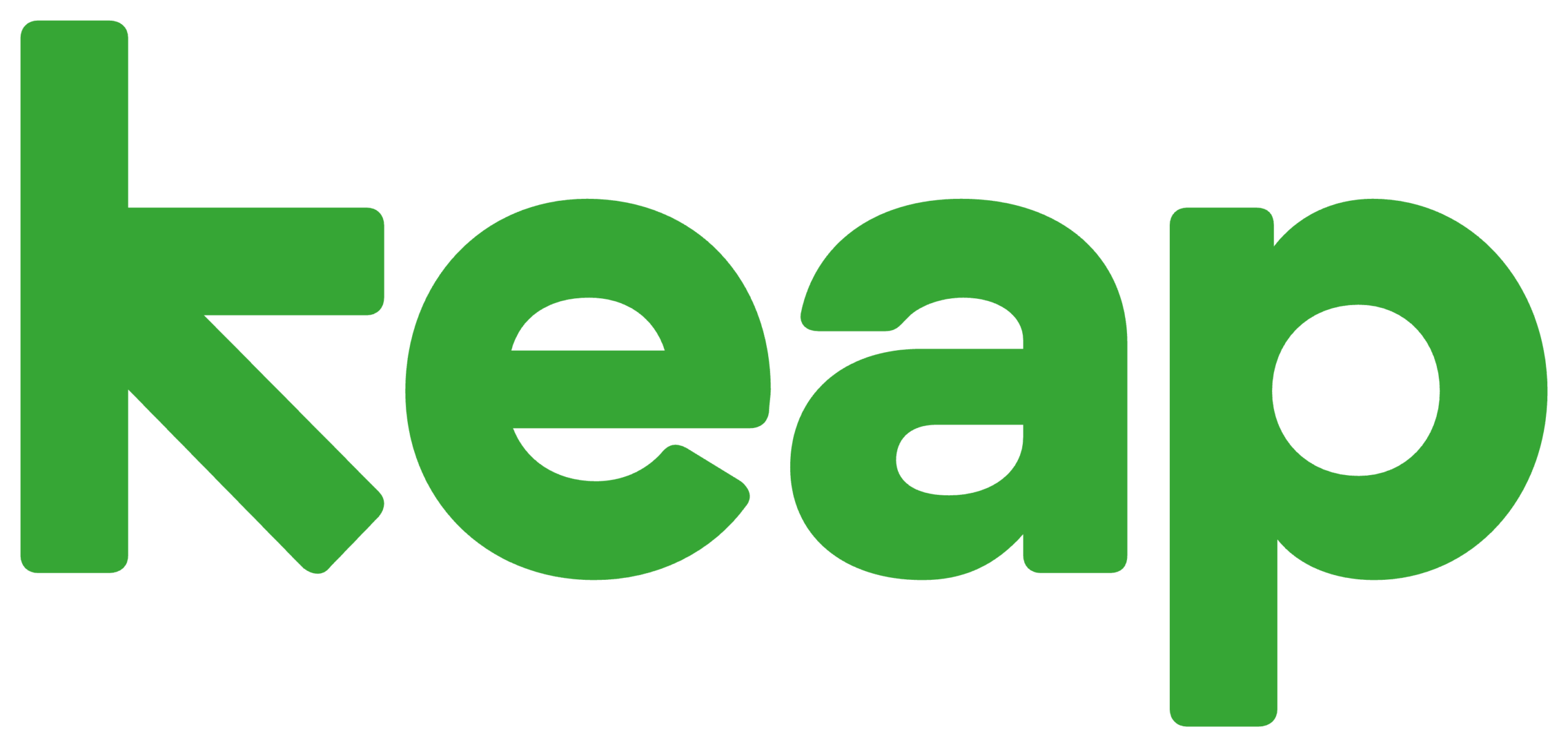 Keap logo, the brand wordmark shown on its own