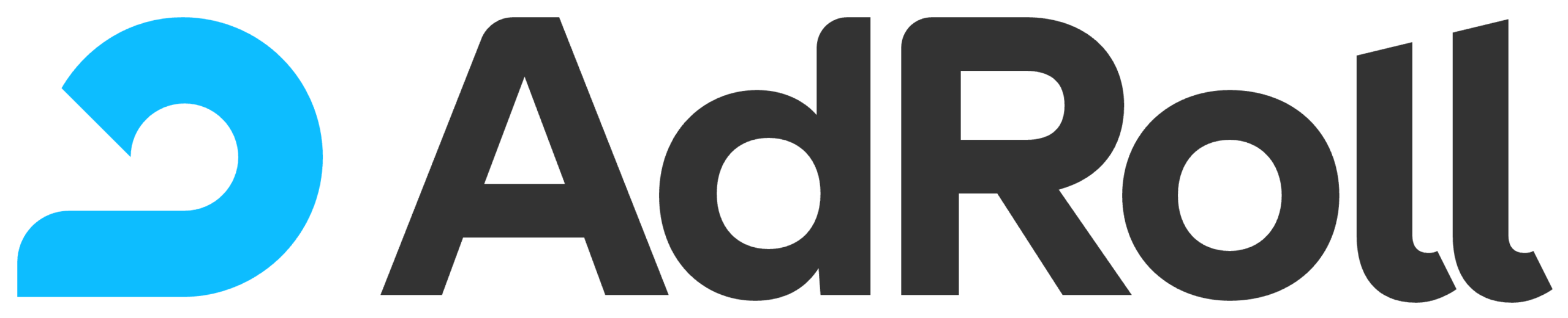 AdRoll logo wordmark shown on a plain background at the head of the AdRoll section in this guide to Taboola Ads alternatives